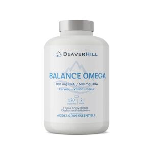 Beaverhill Balance Omega 120 Capsules