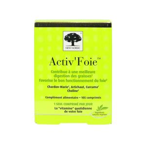 New Nordic Activ'Foie Digestion des Graisses et Activation 105comp