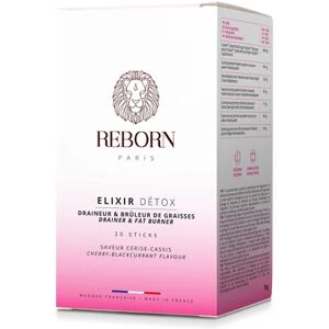 Reborn Paris Elixir Detox Draineur et Bruleur de Graisses 20 Sticks