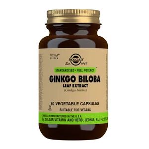 Solgar Ginkgo Biloba Leaf Extract 60caps Legumes