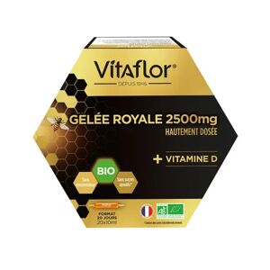 Vitaflor Gelee Royale 2500mg + Vitamine D 20x10ml