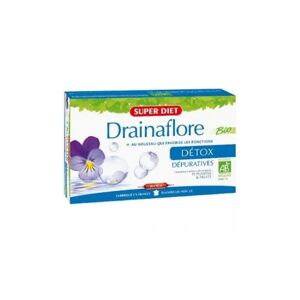 Baule Volante & Fior di Loto Super Diet Drainaflore Bio 20 Ampoules