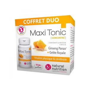 Natural Nutrition Maxi Ginseng Panax Gelee Royale 20mg 30caps