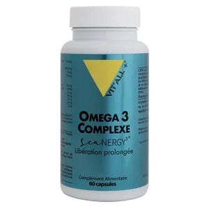 Vit'All+ Omega 3 Complexe SeaNERGY3 60 Capsules - Publicité