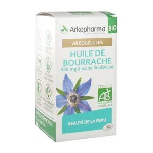 Arkopharma Arkogelules Huile de Bourrache Bio 180caps