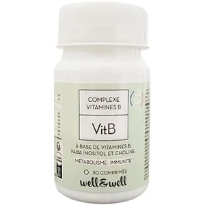 Well&Well; Complexe Vitamine B Vegan 30 Comprimés - Publicité