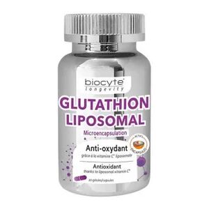 Biocyte Glutathion Liposomal 30 Gélules - Publicité