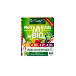 Santarome Perte De Poids 4 En 1 Bio 120 Gelules