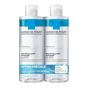 LA ROCHE POSAY La Roche-Posay Eau Micellaire Biphasee Ultra 2x400ml