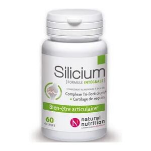 Natural Nutrition Natural Nutr Silicium Gelul 60