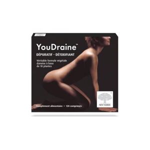 New Nordic YouDraine Detoxifiant et Depuratif Naturel 120 comprimes