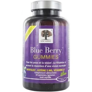 New Nordic Blue Berry 60 Gummies