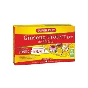 Superdiet Super Diet Ginseng Gelee Royale Protect Bio 20 ampoules de 15ml