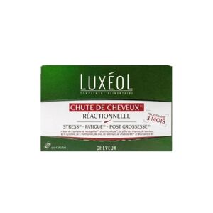 Luxeol Luxeol Chute De Cheveux Reactionnelle 90 Gelules