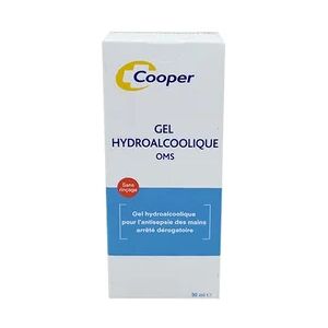 Cooper Gel Hydroalcoolique OMS 90ml - Publicité