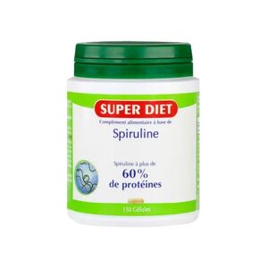Superdiet Super Diet Spiruline 120 gelules