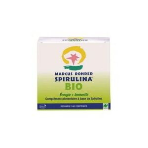 Marcus Rohrer Spirulina Recharge Bio 540 Comprimes