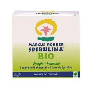 Marcus Rohrer Spirulina Recharge Bio 540 Comprimes - Publicité