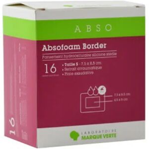 Marque Verte Absofoam Border Pans 7,5X8,5Cm 16