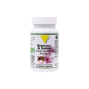 Vit'All+ Rhodiola & Safran 30 Gélules