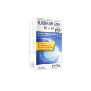 Biotechnie Magnesium Marin B6B9 100 Gelules