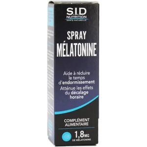 Sid Nutrition Mélatonine Spray 1.8mg 20ml - Publicité