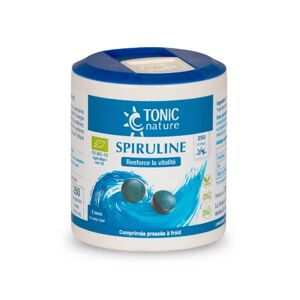 Tonic Nature Spiruline 250comp - Publicité
