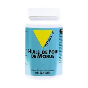 Vit'All+ Huile de foie de morue 100caps