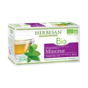 Infusion Thé Vert Minceur Bio 20 sachets