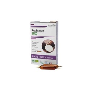 Nutrivie Radis Noir Bio 20 Ampollas - Publicité