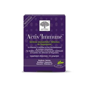 Vitalco New Nordic Activ'Immune Défenses Immunitaires 30comp