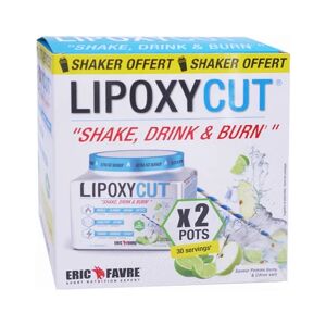 Eric Favre Lipoxycut Saveur Pomme Verte & Citron Vert 2x120g