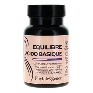 Phytalessence Equilibre Acido Basique 60caps - Publicité