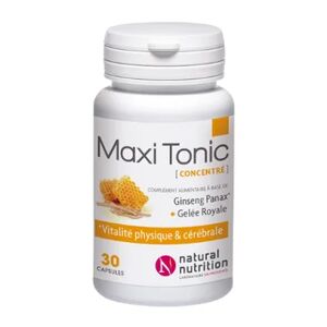 Maxi Tonic Bio 60 Gélules