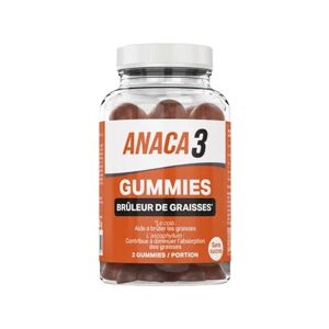 Anaca3 Gummies Bruleur de Graisse 60 Gelules