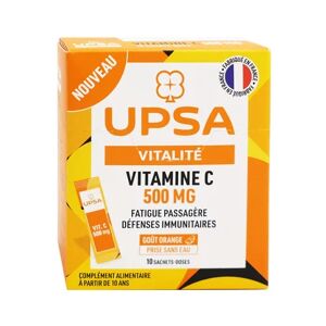 Upsa Vitamine C  500mg 10 Sachets Doses - Publicité