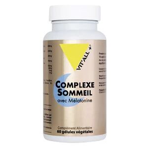 Vitall Complexe Sommeil Avec Melatonine 60 Gelules Vegetales