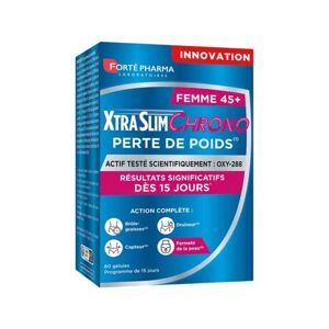 Forte Pharma Forte Pharma Xtraslim Chrono Perte Poids Femme 45+ 60 Gelules