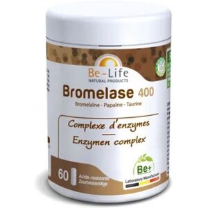 Bio Life Bromelase 400 60 gélules - Publicité