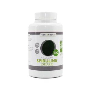 L'Herbothicaire Spiruline 500mg 180caps - Publicité