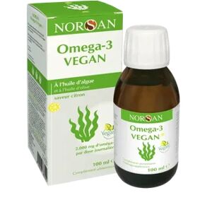 Norsan Omega-3 Vegan 2000mg Huile d'Algue 100ml