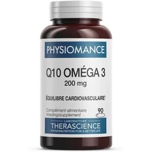 Physiomance Therascience Physiomance Q10 Oméga 3 200mg 90 Capsules