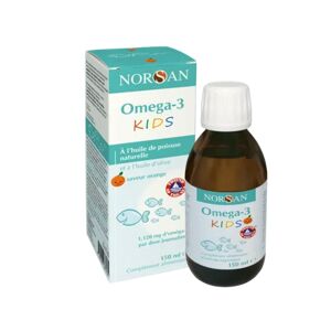 Norsan Omega-3 Kids Huile de Poisson & Foie de Morue 150ml