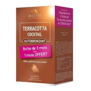 Biocyte Terracota Autobronzant 3×30 Gelules