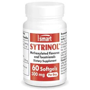 Sytrinol™ - Breveté - Contre le Cholestérol - 60 Gél - Supersmart