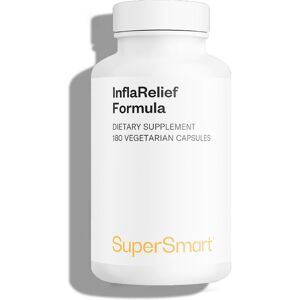 SuperSmart SA InflaRelief Formula - Inflammation - 12 nutriments 100% naturelles - Equilibre intérieur - 180 Gél. Végétariennes - Supersmart - Publicité