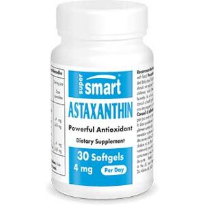 Astaxanthin 4 mg   30 softgels - SuperSmart