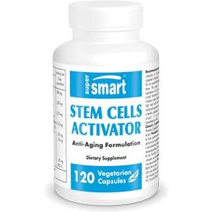 Stem Cells Activator - Activateur naturel des cellules souches - Anti-âge - 120 Gél. Végétariennes - Supersmart