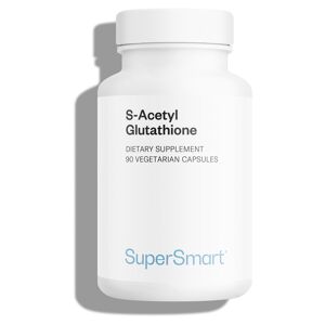 SuperSmart SA S-Acetyl Glutathione 300mg - Forme la plus assimilable et active du Glutathion - 90 Gél. Végétariennes - Supersmart - Publicité
