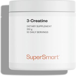 SuperSmart SA Poudre 3-Creatine - 3 formes de créatine - Augmente les performances physiques - 250g - Supersmart - Publicité